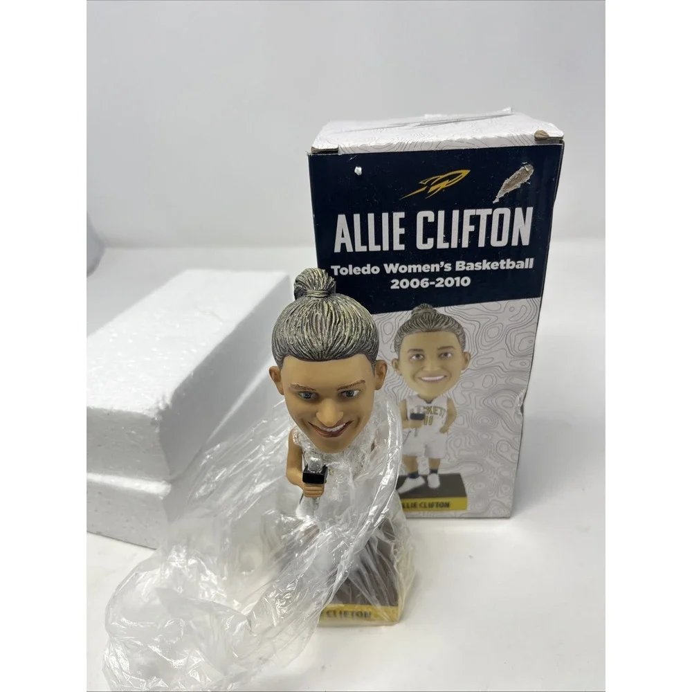 Allie Clifton Toledo Rockets Basketball SGA Bobblehead LA Lakers Pre Game Host‎